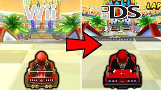 Newer Mario Kart Tracks Recreated in Retro Mario Kart Games!