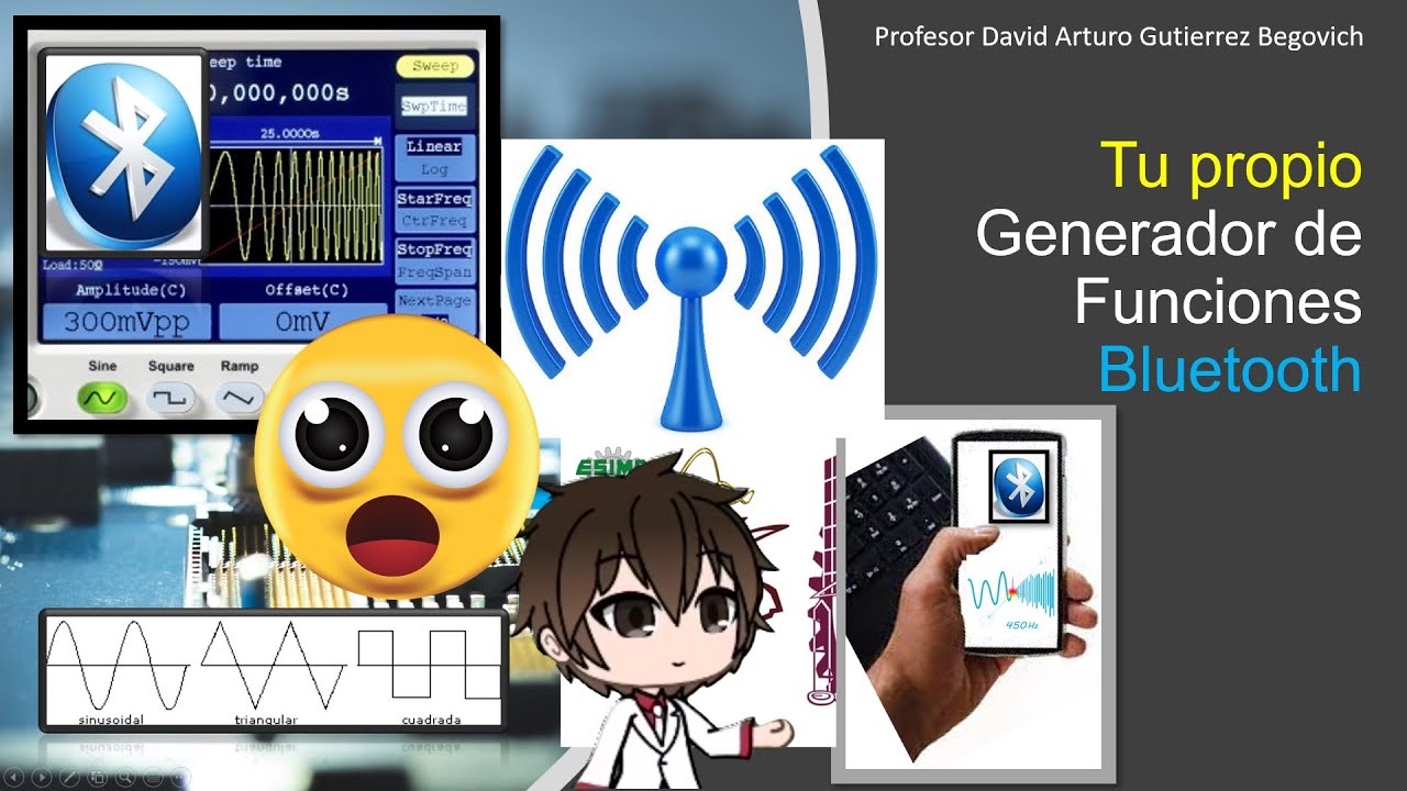 😱😱😱 Tu Propio Generador de Funciones Bluetooth 😁😁😁 - YouTube