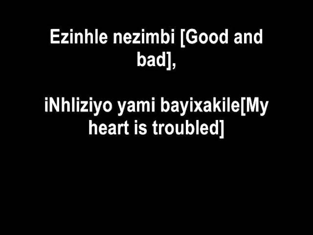 Zahara - Umthwalo Wam [with lyrics]