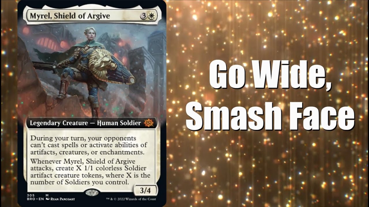 Let's Build Myrel, Shield of Argive Soldier Tribal EDH Deck! YouTube