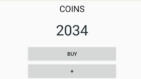 Sistema de moedas para seus jogos - Sketchware