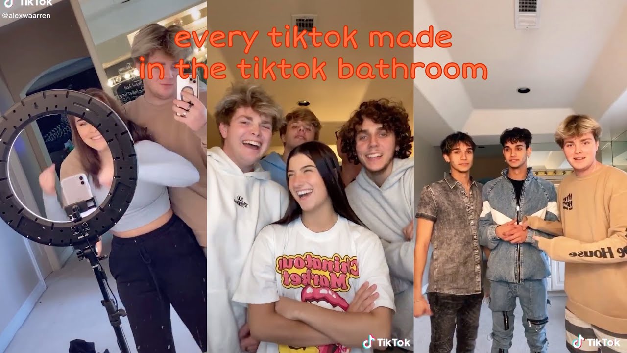 Tiktok Hype House Bathroom