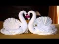 how to fold the towel into a bird | 🐦 how to fold washcloth into birds,