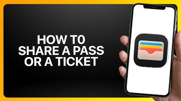 How To Share A Pass Or Ticket From Apple Wallet 2025! Tutorial