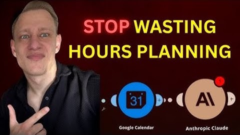 I Supercharged Google Calendar with AI Automation