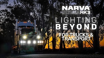 Narva Ultima MK3 Driving Lights: Lighting Beyond for Truck/Transport