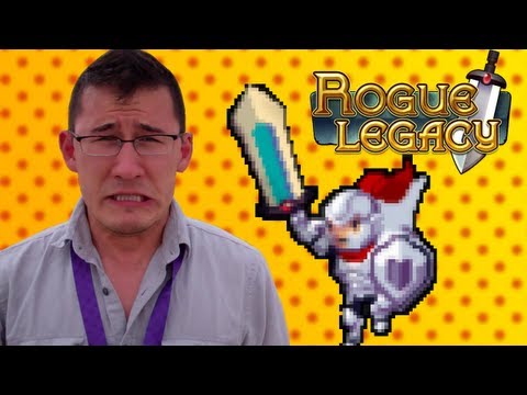 Hot Pepper Game Reviews feat. Markiplier - Rogue Legacy (Comic-Con 2013 edition)