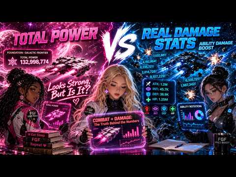 Foundation: Galactic Frontier Combat Guide: CP vs Damage Scaling