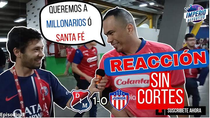 Hinchas del DIM celebran el triunfo sobre Junior ¡Así reaccionaron!
