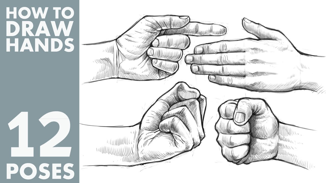 How To Draw Hands - Easy For Beginners - Tutorial-How to draw Hands? by ...