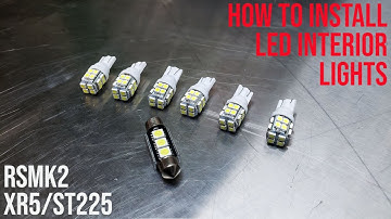 How to install LED interior lights to Focus LV XR5 / RS mk2