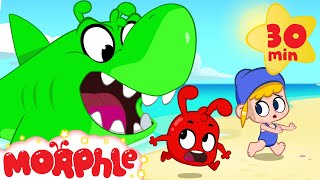 orphle the scary shark morphle vs orphle cartoons for kids morphle tv