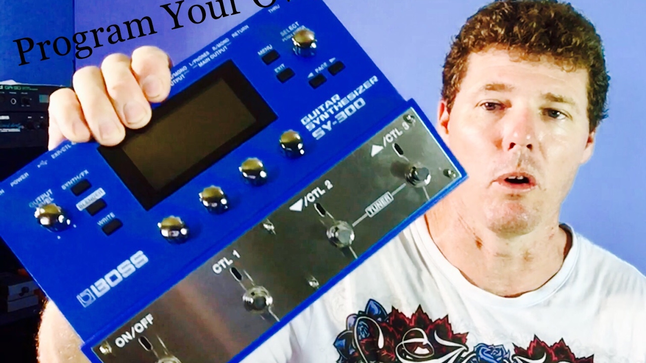 Boss SY-300: How To Program Patches (Distortion)