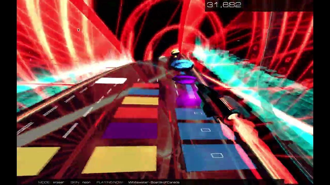 Audiosurfing "Whitewater" by Boards of Canada