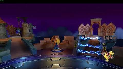 Crash 3 any% Blind Warp 5 gate clip