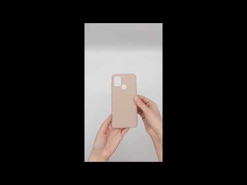 Силиконовый чехол для Samsung Galaxy a21s пудра звук Силиконовый чехол для Samsung Galaxy a21s пудра звук