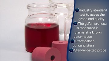 Food Technology Corporation - Gelatin Bloom strength measurement
