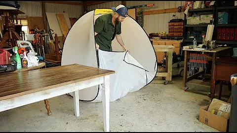 This Paint Booth Is Great For DIY Furniture Flippers