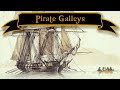 Rowing for plunder pirate galleys 16301730  pirate ship types