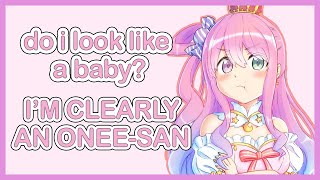 Luna claims she is NOT a Baby but an Onee-san