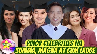 Pinoy Celebrities na SUMMA, MAGNA at CUM LAUDE