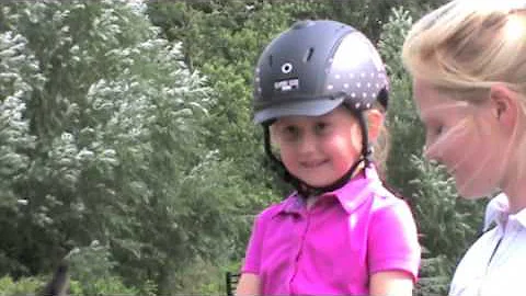 Ruby's first lesson at Carl Hesters