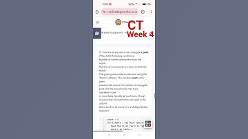 IIT MADRAS COMPUTATIONAL THINKING Graded Assignments Week 4 #assignment #ct #iittm