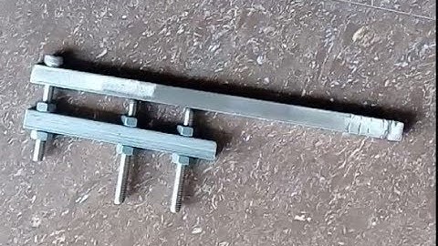 How to make adjustable wrench | make a spanner