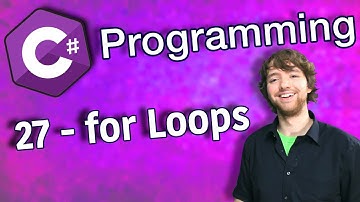 C# Programming Tutorial 27 - for Loops