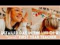 DETAILED DAY IN THE LIFE OF A *REMOTE* TEACHER | my schedule as a first grade remote teacher