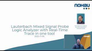 Webinar Lauterbach Mixed Signal Probe – Logic Analyzer with Real Time Trace in one tool screenshot 5