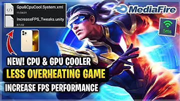 New!! CPU & GPU Cooler - Fix Lag & Fps Drops Less Overheating Phone For Better Play Smoothly - MLBB