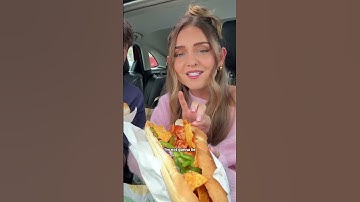 Trying The WEIRDEST Item On Subway