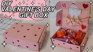 ♡DIY Gift Box | affordable Valentine's day gift idea♡