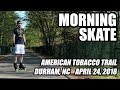 Morning Skate: Tobacco Trail in Durham on Powerslide Imperial Inline Skates