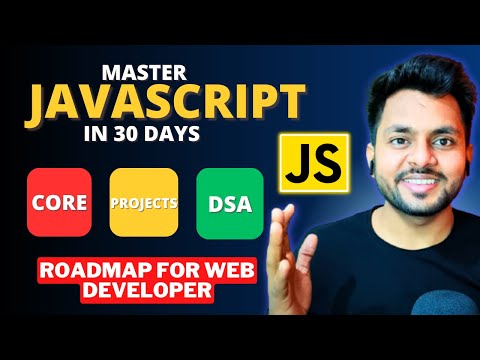 Master JavaScript in 30 Days | Roadmap to Becoming a Web Developer 🚀
