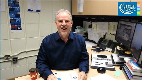 What Does the George Brown College Technical Training Certificate Look Like? | #gbctechtraining