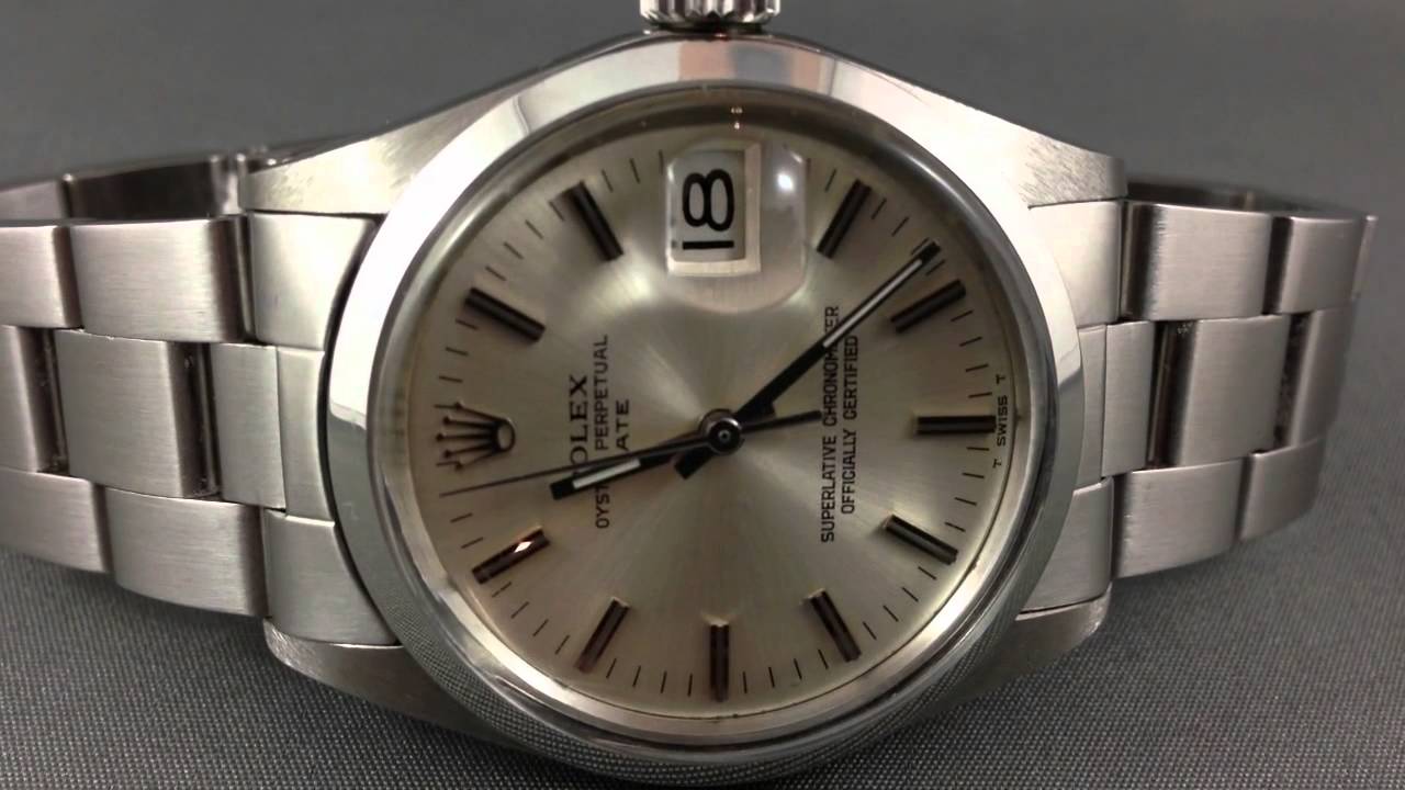 The Birth Year Luxury Wrist Watch - Watch made in the year you were Born - Rolex Date 1972