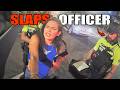 Woman SLAPS Police Officer! BAD DECISION Caught On Bodycam | Legal Analysis