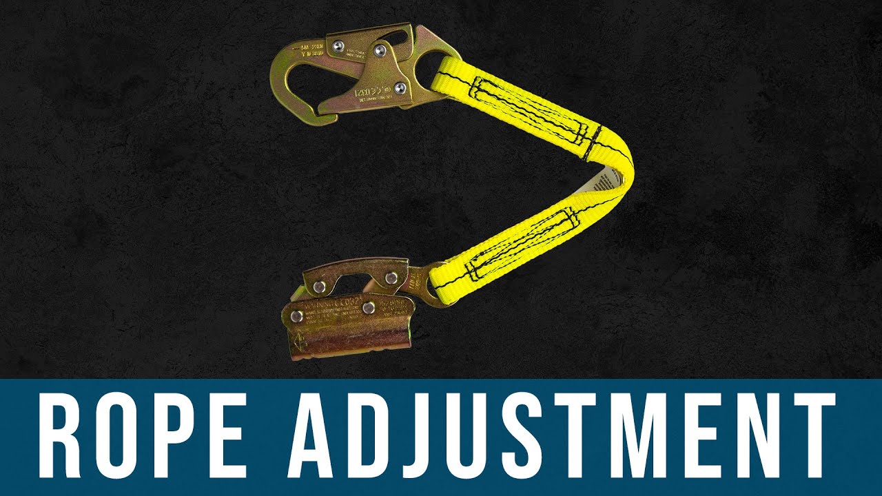 Rope Adjustment Rope Grab, OSHA Standards, Fall Protection Training