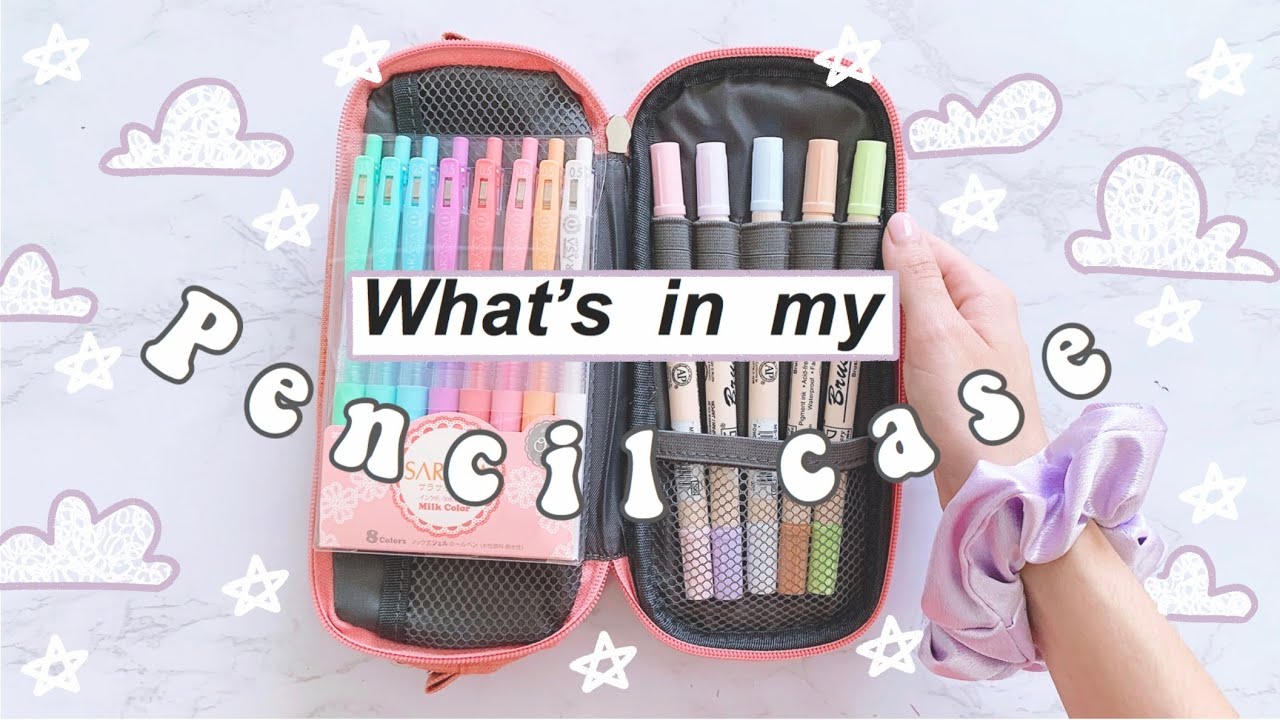 What's In My Pencil Case 2022  Cute and Aesthetic Stationery 