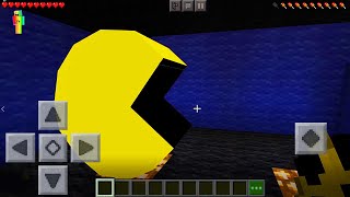 Minecraft PE : PACMAN MOD In Minecraft Pocket Edition/MCPE