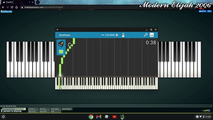 Piano Multiplayer Game - Play Online