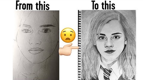 drawing Hermione granger| Emma Watson Harry Potter film