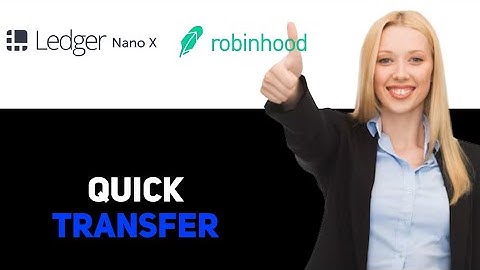 How To Transfer Dogecoin From Ledger Nano X To Robinhood 2025