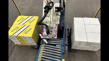 NOVA Mobile Palletizing Cell - Dual Sided!