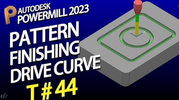 Powermill 2020 tutorial | autodesk powermill programming | powermill pattern finishing