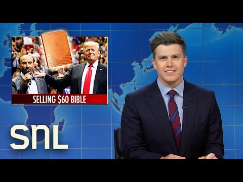 'SNL' Donald Trump y Ronna McDaniel cantan en 'Weekend Update'