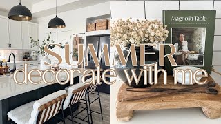 *NEW* SUMMER DECORATE WITH ME 2023 | Modern &amp; minimal home decor ideas