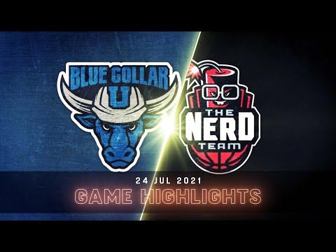 Blue Collar U vs. The Nerd Team - Game Highlights